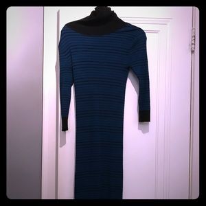 New York and company turtleneck midi dress.